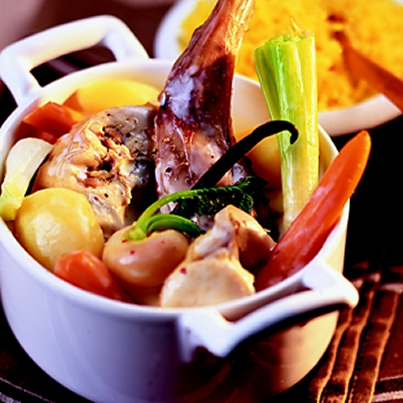 Blanquette de lapin à la vanille
Photo : © CLIPP/Y.Bagros