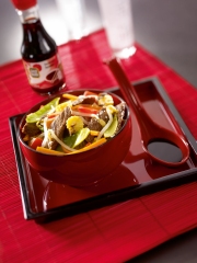 Recette Boeuf et Légumes sautés à la Sauce Soja
