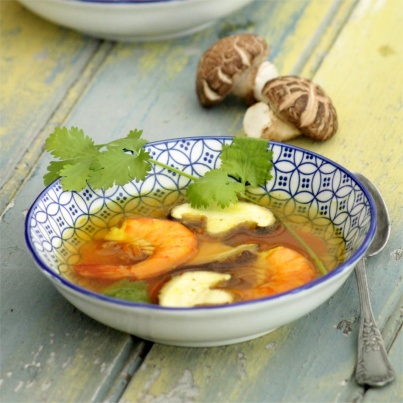 Bouillon de Crevettes et Shiitakes
Photo : © Cuisine de tous les jours