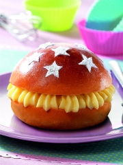 Recette Brioch'Burger Façon Tropézienne