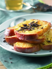 Brioche perdue à la Fleur d'Oranger et Chocolat
Photo : © St Hubert