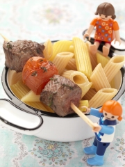 Brochettes d'araignée de bœuf à la tomate
Photo : © Pierre-Louis Viel / INTERBEV