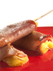 Brochettes de jambon au Comté
Photo : © Studio Vision