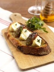 Bruschetta au Mâconnais, Figues et Miel
Photo : © IGBC