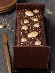 Bûche de Noël Tout Chocolat
Photo : © Marque Repère / Sandra Mahut