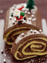 Recette Bûche de Noël au Nutella