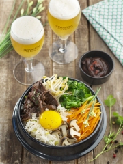Buddha Bowls Bibimbap
Photo : © Patricia Kettenhofen / Brasseurs de France