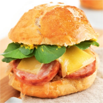 Burger Comté Morteau
Photo : © CIGC