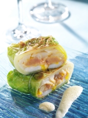 Recette Pavé de cabillaud au foie gras