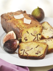 Cake au foie gras et au magret de canard
Photo : © Gloria