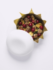 Recette Canard en cassolette aux cerises et aux courgettes rondes