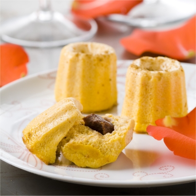 Cannelés d'agneau à la carotte et au cumin
Photo : © Nicolas Louis