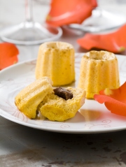 Cannelés d'agneau à la carotte et au cumin
Photo : © Nicolas Louis