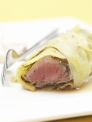 Cannellonis de pommes de terre et filet de b&oelig;uf
Photo : © Fous de pommes de terre