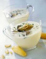 Cappuccino d'huîtres à la crème de chou-fleur
Photo : © Philippe Asset / CNC