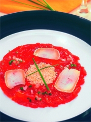 Recette Carpaccio de Charolais aux copeaux de Chavignol