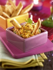 Caviar d'aubergines façon Bollywood
Photo : © Studio Guy Renaux