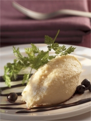 Recette Mousseline de céleri-rave à la crème de cassis