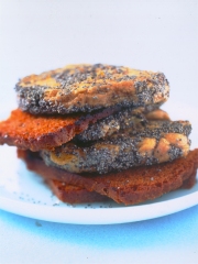 Cervelles de veau panées aux graines de pavot
Photo : © Confédération Nationale de la Triperie Française (CNTF)