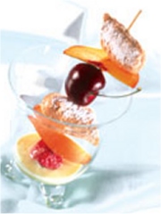 Brochettes d'été aux fruits
Photo : © Les amis de la Charlotte