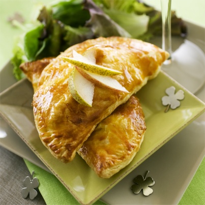 Petit chausson à la pomme, à la poire et au munster
Photo : © CIVA