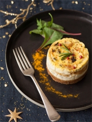 Cheesecake de Chapon et Mélange Forestier