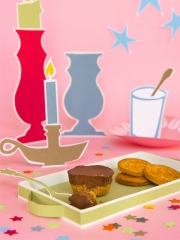 Cheesecake tout chocolat à la galette au beurre
Photo : © Biscuits & Gâteaux de France - Chloë Sommelet & Matthieu Langrand