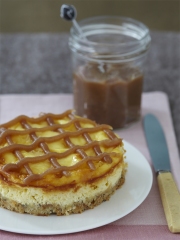 Cheesecake aux Sablés des Prés et Confiture de Châtaignes Bonne Maman®
Photo : © Bonne Maman / F. Mantovani