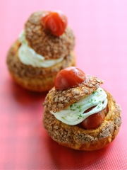 Chou tomate et « Mont-Blanc »