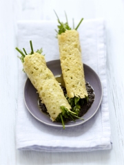 Cigares croustillants d'emmental Grand Cru aux herbes folles