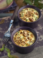 Clafoutis de cèpes et cerfeuil
Photo : © Patricia Kettenhofen