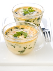 Clafoutis épinard ricotta
Photo : © Gloria