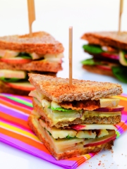 Club sandwich au Reblochon
Photo : © F. Waldman