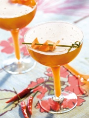Cocktail légumes et bière blonde sans alcool
Photo : © Brasseurs de France