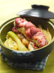 Cocotte de lotte lardée au fenouil
Photo : © St Hubert