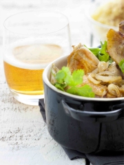 Cocotte de Poulet au cidre
Photo : © Cidres de France