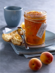 Confiture d'Abricot aux Amandes Rôties
Photo : © Butagaz