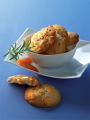 Recette Cookies abricot et romarin