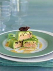 Côte de veau de lait en habit de poireau primeur nantais