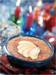 Crème brûlée aux pommes
Photo : © Y. Bagros / Photothèque Sopexa