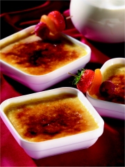Recette Crème brûlée au Floc de Gascogne Rouge