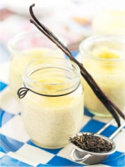 Crème vanille au thé Earl Grey
Photo : © Patricia Kettenhofen / Elle&Vire