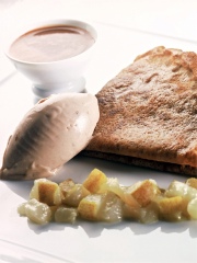 Crêpes aux châtaignes, glace aux marrons glacés
Photo : © V. Bourdon