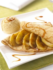 Crêpes aux pommes caramélisées
Photo : © Crêperie Jarnoux