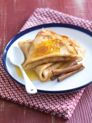 Recette Crêpes façon suzette aux saveurs catalanes