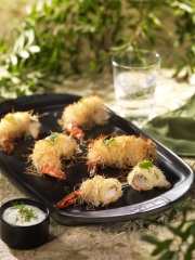 Croustillants de gambas
Photo : © Weber