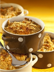 Crumble de potiron au Comté et bacon
Photo : © Studio Vision