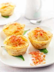 Cupcakes pommes de terre, bacon et noix
Photo : © Patricia Kettenhofen / Elle&Vire