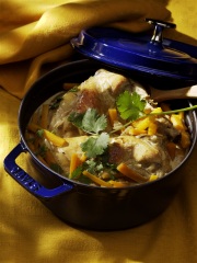 Curry de lapin aux carottes à l'orange
Photo : © Bernard Winkelmann