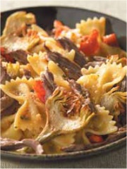 Emincés de bœuf aux farfalles
Photo : © Edouard Sicot